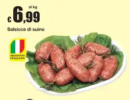 Sì con te Salsicce di suino offerta