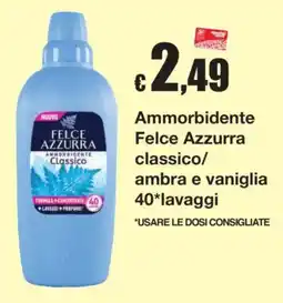 Sì con te Ammorbidente Felce Azzurra classico offerta