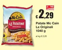 Sì con te Patate Mc Cain Le Originali offerta