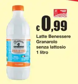 Sì con te Latte Benessere Granarolo senza lattosio offerta