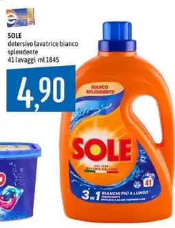 Emisfero Sole detersivo lavatrice bianco splendente offerta