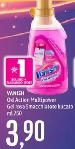 Emisfero Vanish Oxi Action Multipower Gel rosa Smacchiatore bucato offerta