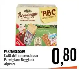Emisfero Parmareggio L'ABC della merenda con Parmigiano Reggiano al pezzo offerta