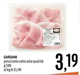 Emisfero Gardani prosciutto cotto alta qualità offerta