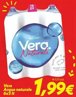 Iper Super Conveniente Vera Acqua naturale offerta