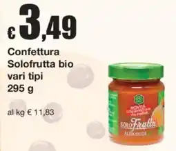 Sì con te Confettura SoloFrutta bio offerta
