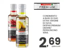 Despar Condimento a base di olio extra vergine di oliva Despar Premium Limone offerta