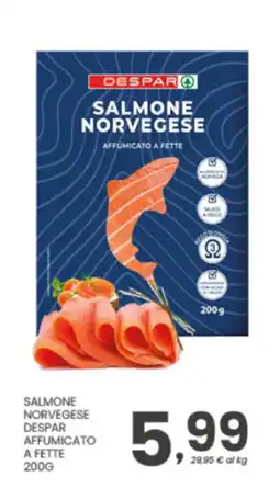 Despar Salmone norvegese despar affumicato a fette offerta