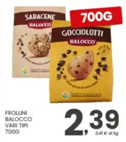 Despar Frollini Balocco vari tipi offerta