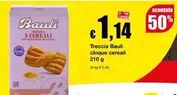 Sì con te Market Treccia Bauli cinque cereali offerta