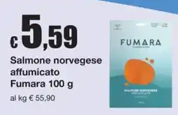 Sì con te Salmone norvegese affumicato Fumara offerta