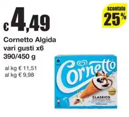 Sì con te Cornetto Algida offerta