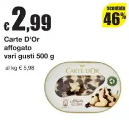 Sì con te Carte D'Or affogato offerta