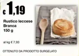 Sì con te Market Rustico leccese Branca offerta