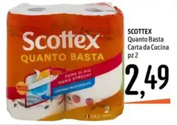 Emisfero Scottex Quanto Basta Carta da Cucina offerta