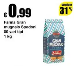 Sì con te Market Farina Gran mugnaio Spadoni offerta