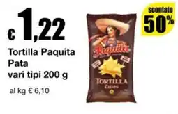 Sì con te Market Tortilla Paquita offerta