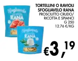 èccoMI Tortellini o ravioli sfogliavelo rana offerta