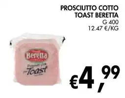 èccoMI Prosciutto cotto Toast Beretta offerta