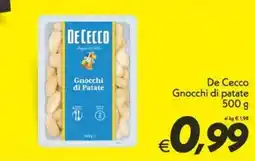Iper Super Conveniente De Cecco Gnocchi di Patate offerta