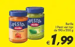 Iper Super Conveniente Barilla Pesto offerta