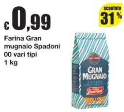 Sì con te Farina Gran mugnaio Spadoni offerta