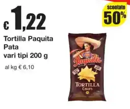 Sì con te Tortilla Paquita offerta