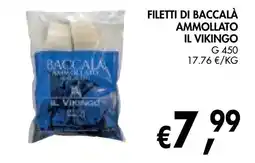 èccoMI Filetti di baccalà ammollato il vikingo offerta