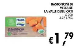 èccoMI Bastoncini di verdure La Valle degli Orti offerta