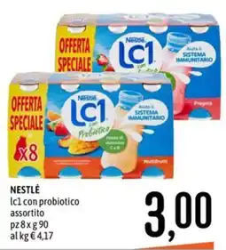 Emisfero Nestlé lc1 con probiotico assortito offerta