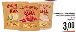 Emisfero Giovanni Rana sfogliagrezza pasta fresca ripiena assortita offerta
