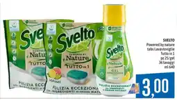 Emisfero Svelto tabs Lavastoviglie Tutto in 1 offerta