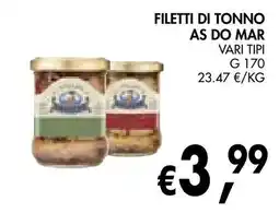 èccoMI Filetti di tonno as do mar offerta
