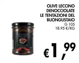 èccoMI Olive Leccino Denocciolate Le Tentazioni del Buongustaio offerta