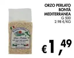 èccoMI Orzo perlato Bontà Mediterranea offerta