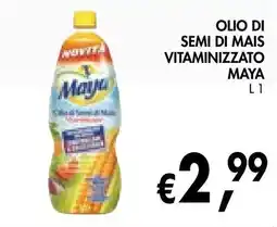 èccoMI Olio di semi di mais vitaminizzato Maya offerta