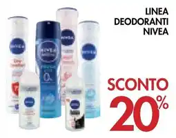 èccoMI Linea deodoranti Nivea offerta