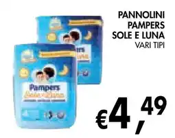 èccoMI Pannolini Pampers Sole e Luna offerta