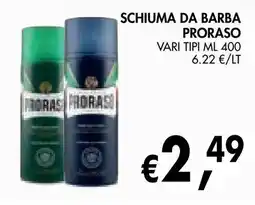 èccoMI Schiuma da barba Proraso offerta
