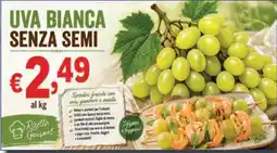 èccoMI Uva bianca senza semi offerta