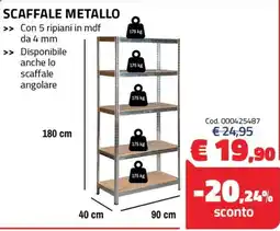 Eurobrico Scaffale metallo offerta