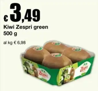 Kiwi Zespri green