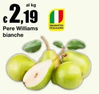 Pere Williams bianche