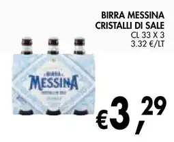 èccoMI Birra Messina Cristalli di Sale offerta