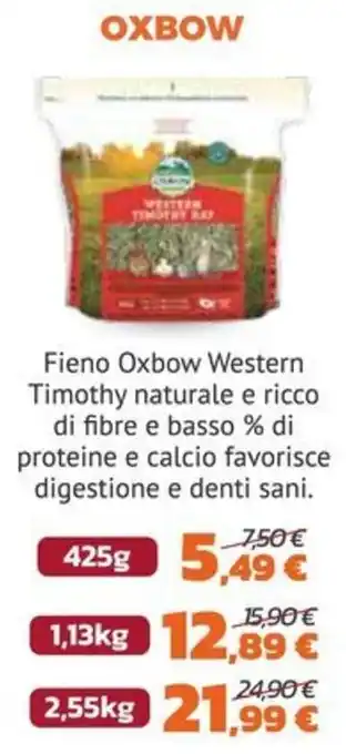 Fieno Oxbow Western Timothy