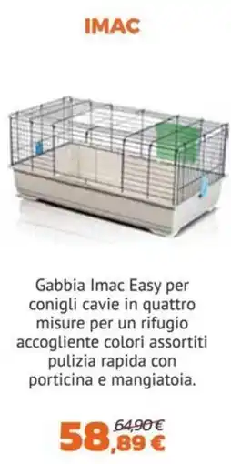 Joe Zampetti Gabbia Imac Easy per conigli cavie offerta