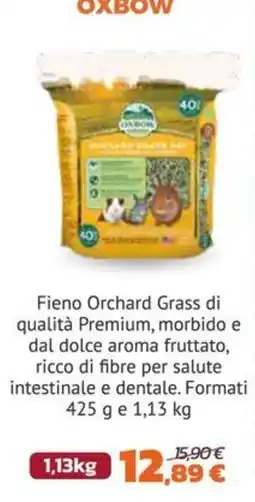 Joe Zampetti Fieno Orchard Grass Oxbow offerta