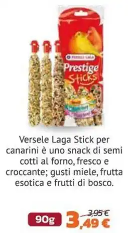 Joe Zampetti Versele Laga Prestige Sticks offerta