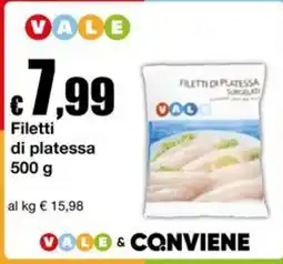 Sì con te Market Filetti di platessa Vale offerta