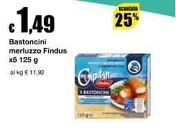Sì con te Market Bastoncini merluzzo Findus offerta